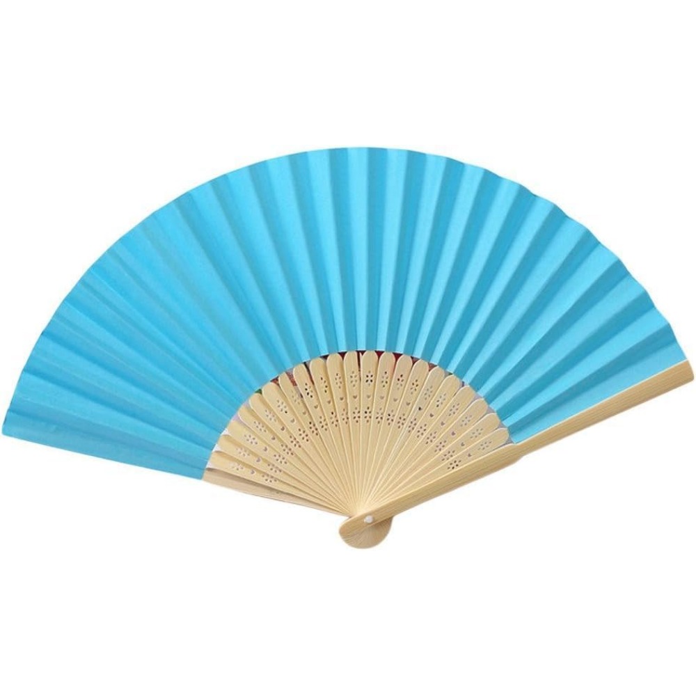 Event & Party Supply - 휴대용 대나무 접이식 부채 (특별 행사