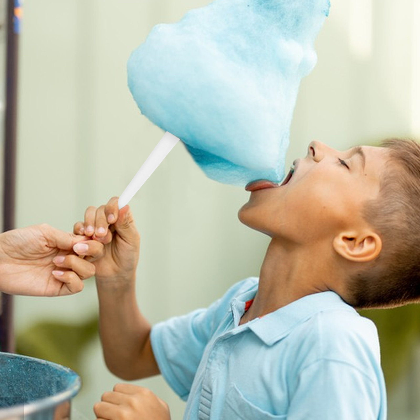 20Pcs 부드러운 내열성 종이 캔디 스틱 솜사탕 액세 - Cotton Candy Cone 리뷰 및 가격