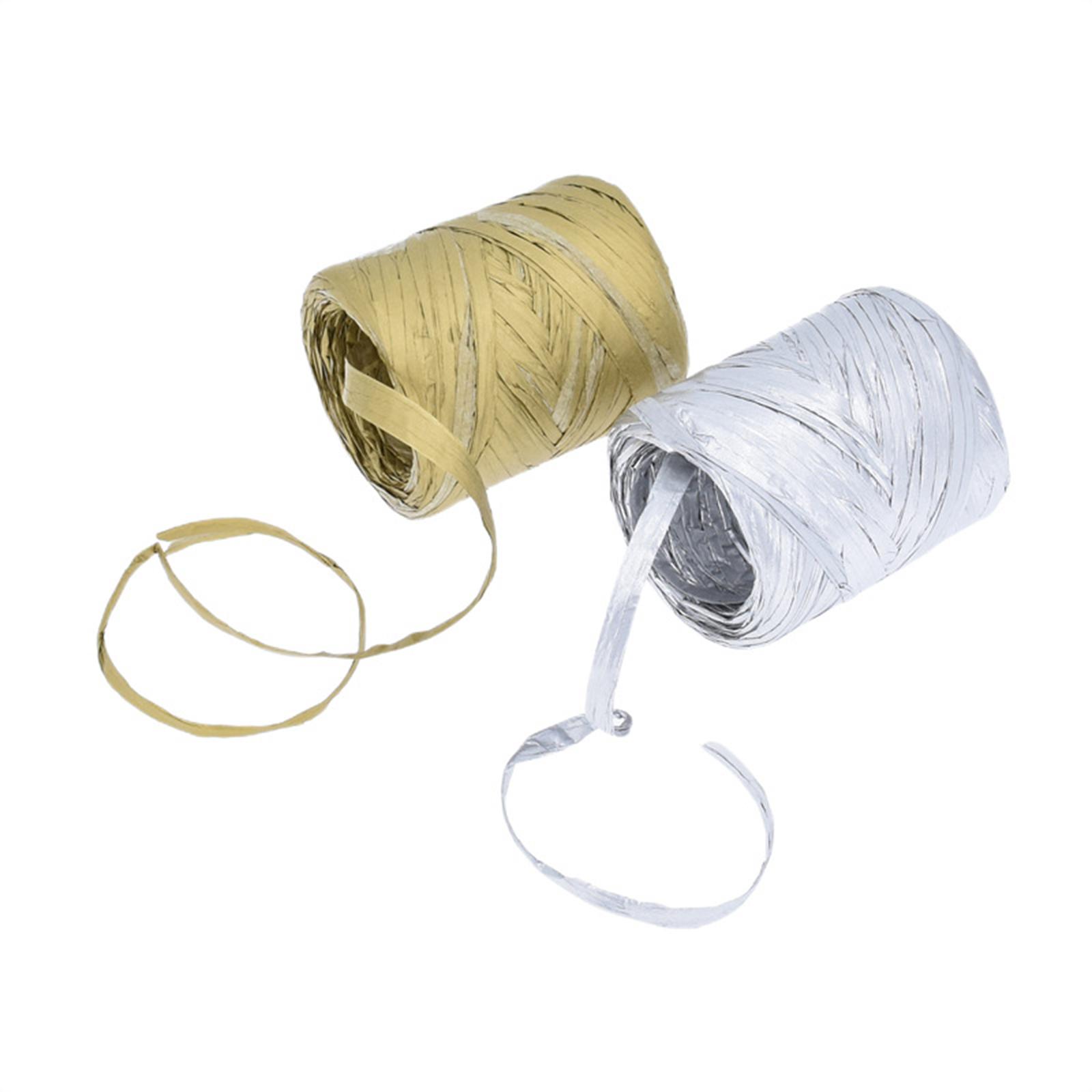 DIY 라피아 종이 리본 대량 공예용 끈, 수공예 직조 - Papercraft Supply Ribbon 리뷰 및 가격
