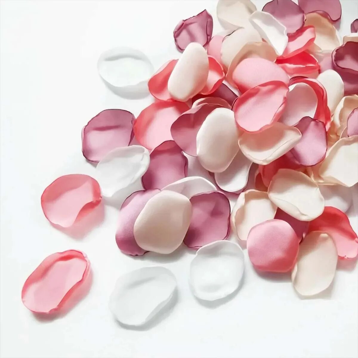 100pcs 실크 인공 꽃 장미 꽃잎 결혼식 소녀 통로 - Confetti Cannon Tube 리뷰 및 가격