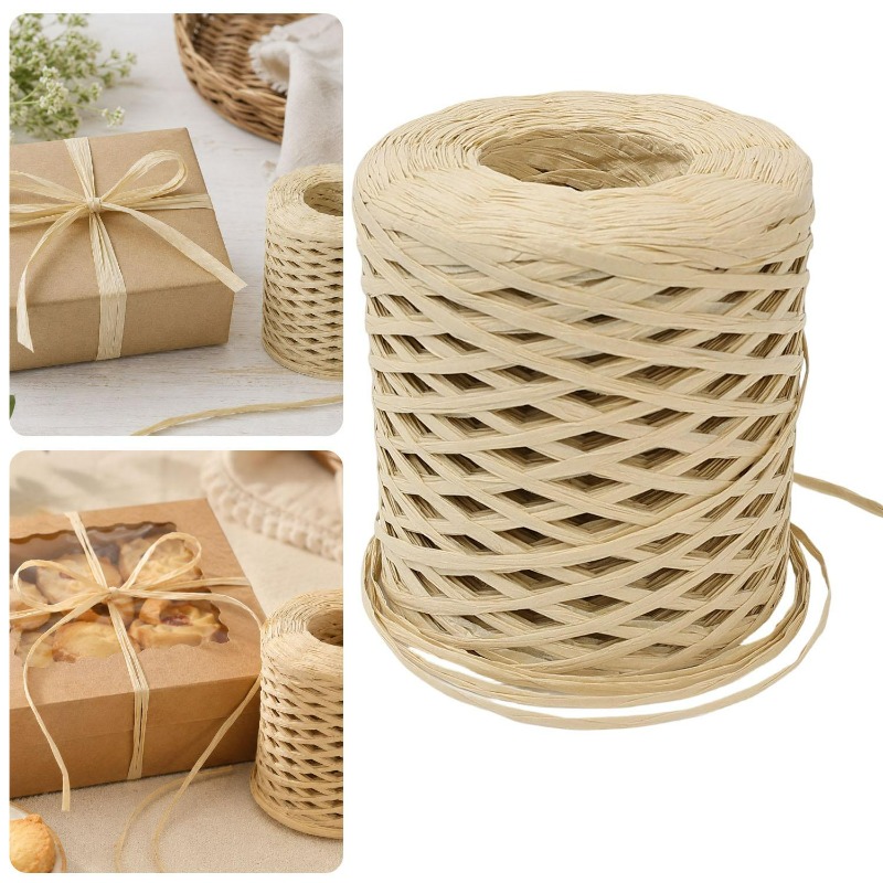 레트로 종이 공예 리본 포장지 끈 니트 종이 로프 DI - Papercraft Supply Ribbon 리뷰 및 가격