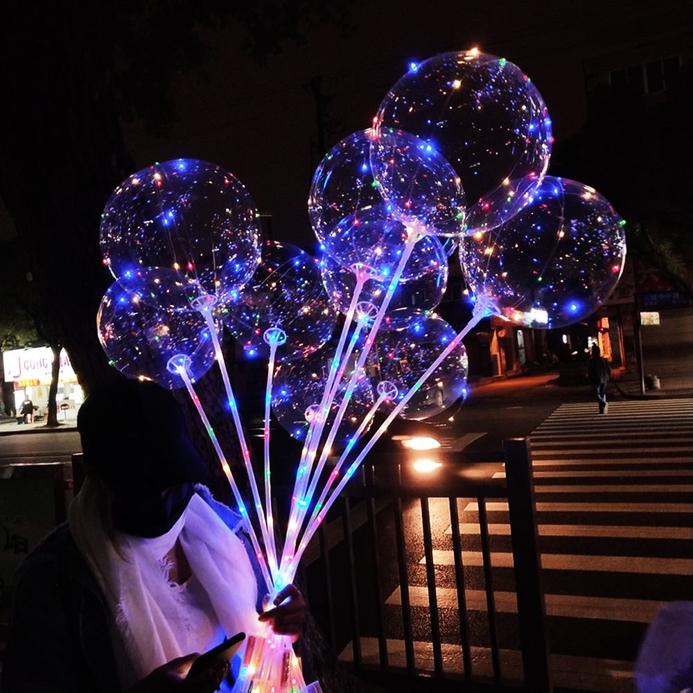 5/10/15/20 팩 LED 조명 BoBo 풍선 다채 - Led Balloon Light 리뷰 및 가격